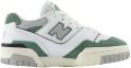 New Balance 550 sneakers wit groen lichtgrijs - Groen