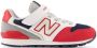 New Balance 996 Klittenband Laag rood - Thumbnail 2