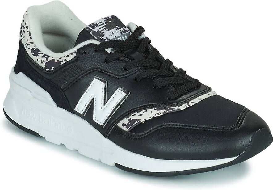 New Balance Cw997 Lage sneakers Leren Sneaker Dames Zwart + - Foto 6