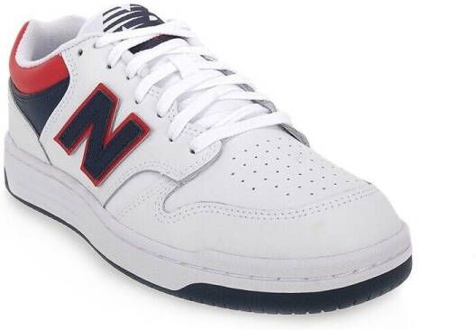 New Balance Bianco Wit-Marineblauwe Herensneakers Wit Heren - Foto 3