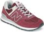 New Balance Ml574 EGB Suède en Textiel Sneakers Red Heren - Thumbnail 2