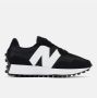 New Balance Lage Sneakers Wmns 327 Black White - Thumbnail 2