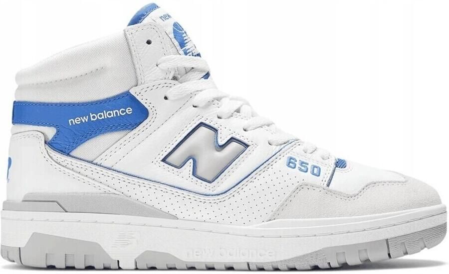 New Balance 650 White Stijlvolle Sneakers White Heren - Foto 3