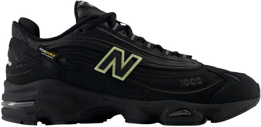 New Balance Lage Sneakers 1000 Cordura Black Neon