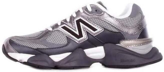 New Balance 9060 Sneakers Heren Grijs Suède - Foto 2