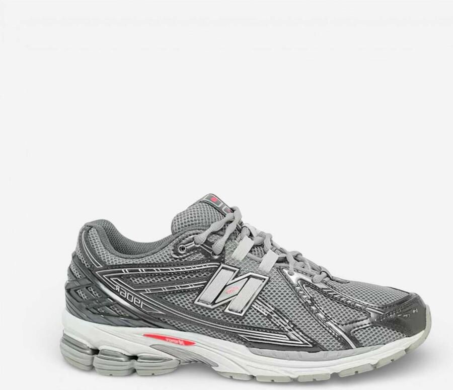 New Balance Lage Sneakers 1906R Black Metallic Urgent Red Slate