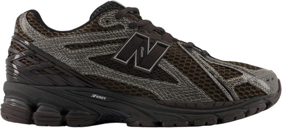 New Balance Lage Sneakers 1906R Snakeskin Thunder Brown