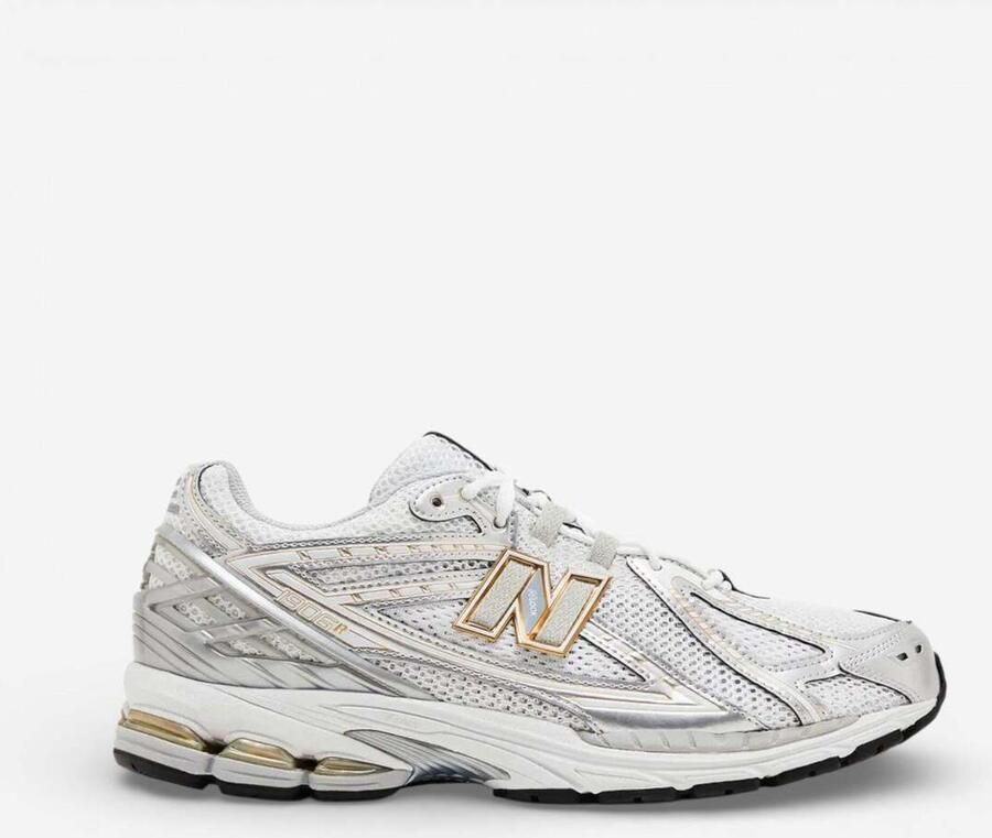 New Balance Lage Sneakers 1906R White Rain Cloud Silver Metallic - Foto 3