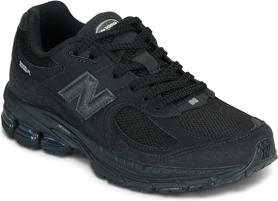 New Balance 2002R Kindersneakers Zwart Mesh Synthetisch