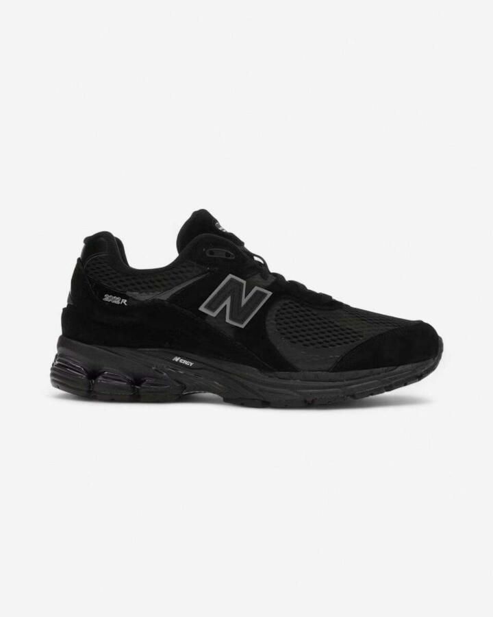 New Balance Lage Sneakers 2002R Mesh Black Metallic