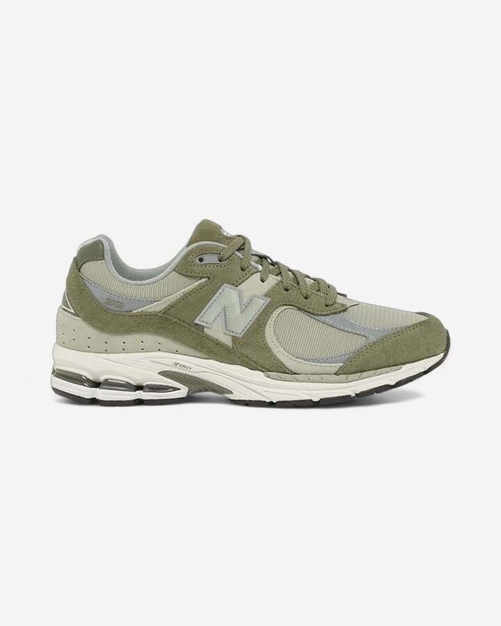 New Balance Lage Sneakers 2002R Olive Light Khaki Grey