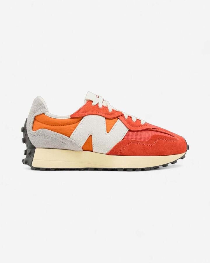 New Balance Lage Sneakers 327 Gulf Red Sun Glow