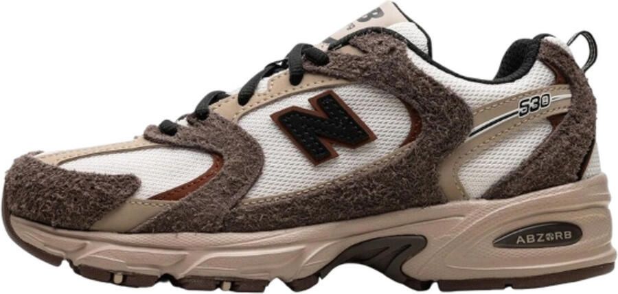New Balance 530 Sneakers Dames Bruin Synthetisch Textil