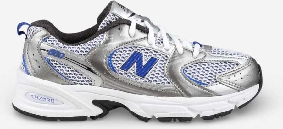 New Balance Lage Sneakers 530 Dark Silver Metallic Royal (GS)