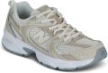 New Balance Leren sneakers met veters en rubberen zool - Beige