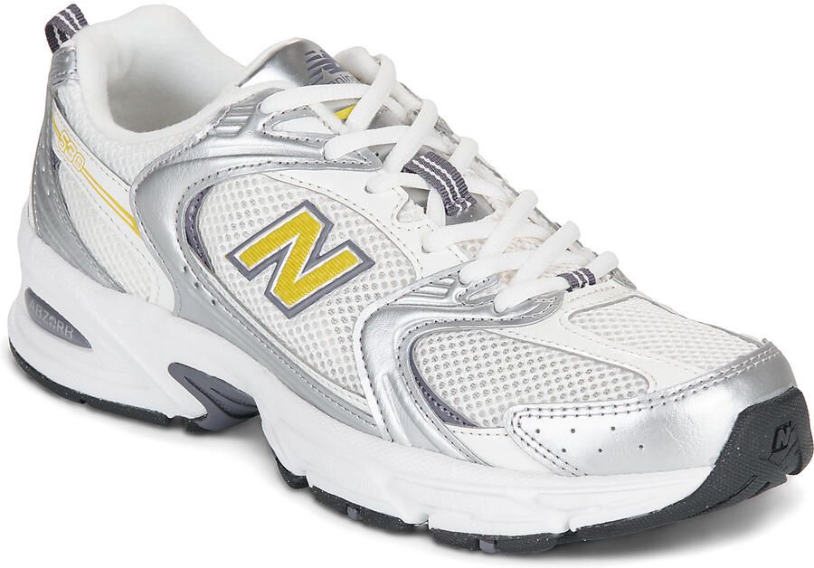 New Balance 530 Sneakers Dames Zilver Synthetisch Textil