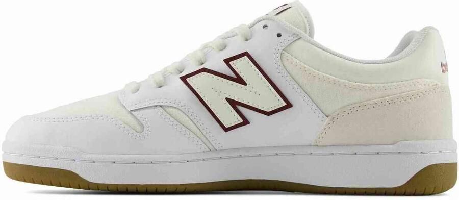 New Balance 480 Sneakers Dames Grijs Leer