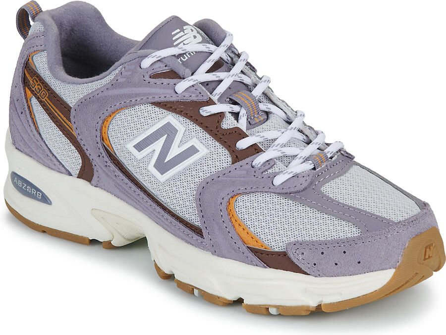 New Balance 530 sneakers ecru lila bruin