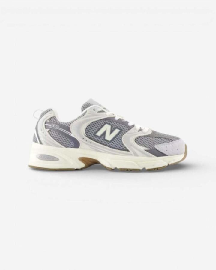 New Balance Lage Sneakers 530 Rain Cloud Castlerock Gum - Foto 2