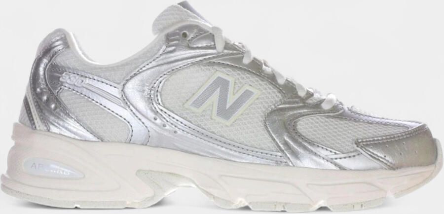 New Balance Lage Sneakers 530 Silver Metalic Reflection