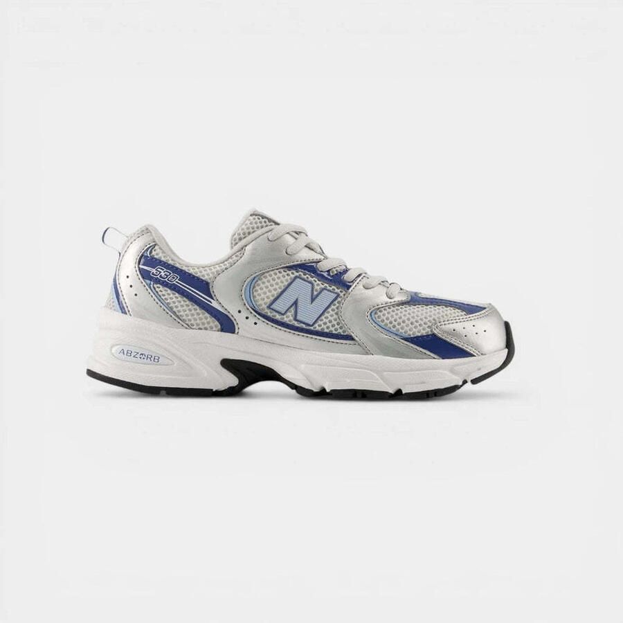 New Balance Lage Sneakers 530 White Silver Blue (GS)