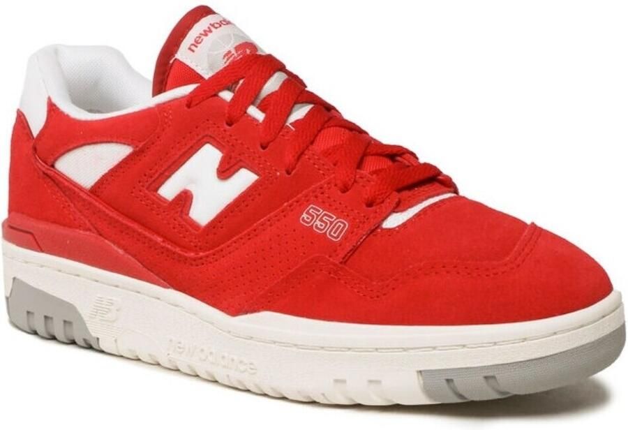 New Balance 550 Heren Schoenen Trainers Rood BB550VND - Foto 2