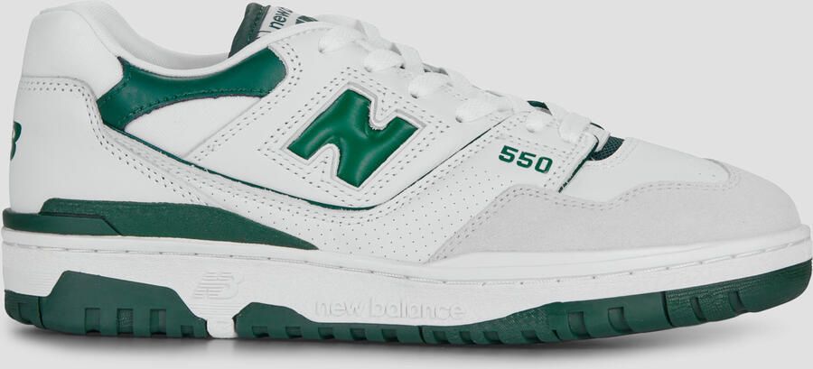 New Balance 550 sneaker van leer met suède details - Foto 5