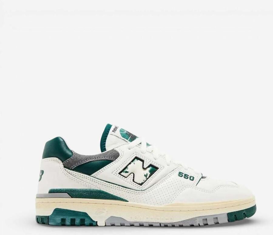 New Balance Lage Sneakers 550 Vintage Pack Marsh Green - Foto 4