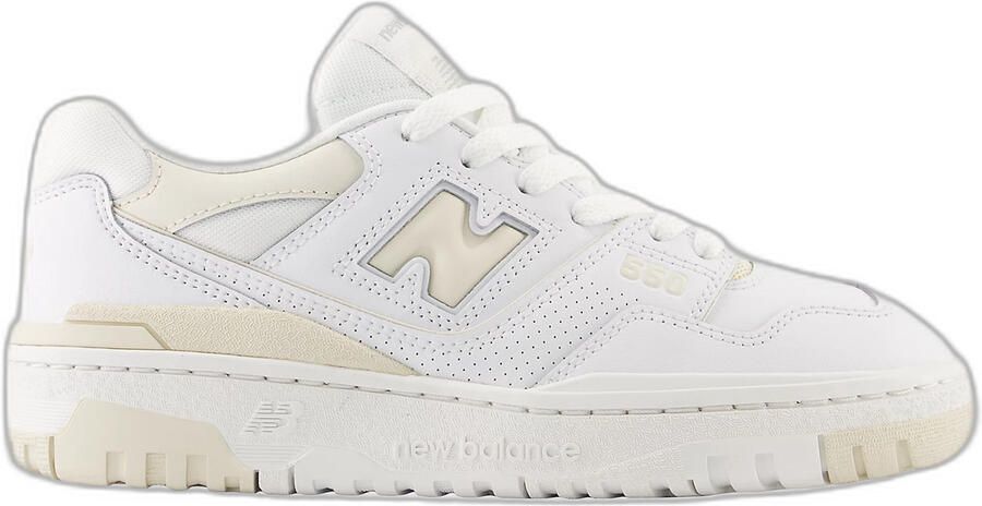 New Balance Lage Sneakers 550 White Cream Leather (GS)