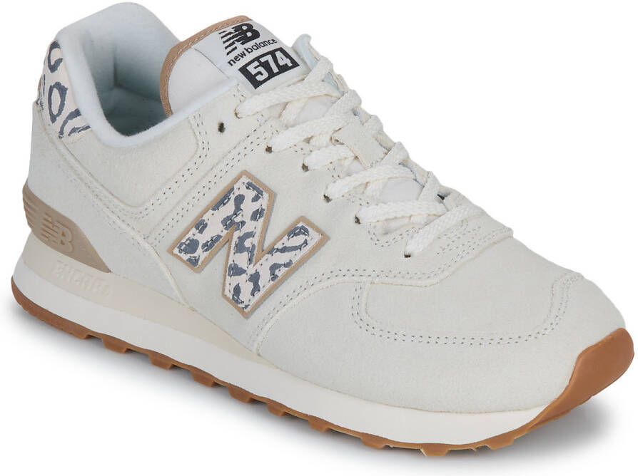 New Balance 574 Dames Schoenen Wit Maat: 41.5 Textil Foot Locker