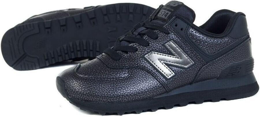 New Balance WL574 sneaker met suède details - Foto 2