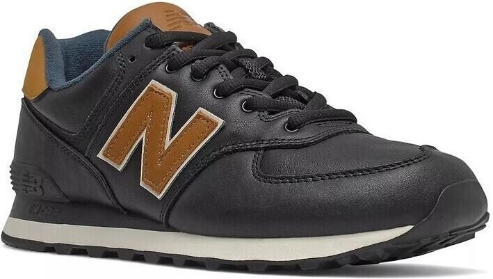 New Balance Classics 574 Heren Sneakers Sport Casual Schoenen Zwart ML574OMD