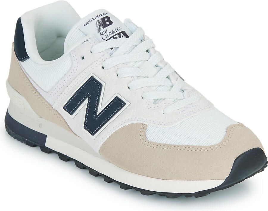New Balance 574 sneakers beige zwart wit - Foto 4