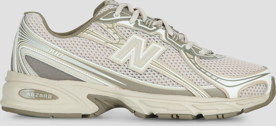 New Balance 740 mesh sneakers beige grijsbruin - Foto 10