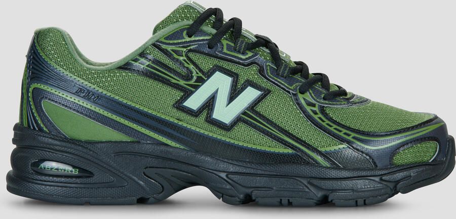 New Balance 740 Sneakers Dames Groen Leer