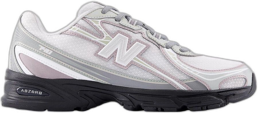 New Balance Lage Sneakers 740 Silver Metallic Rain Cloud