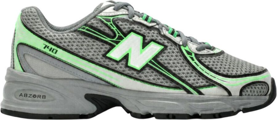 New Balance Lage Sneakers 740 Slate Grey Green (GS)