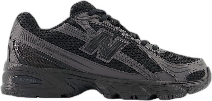 New Balance Lage Sneakers 740 Triple Black (GS)