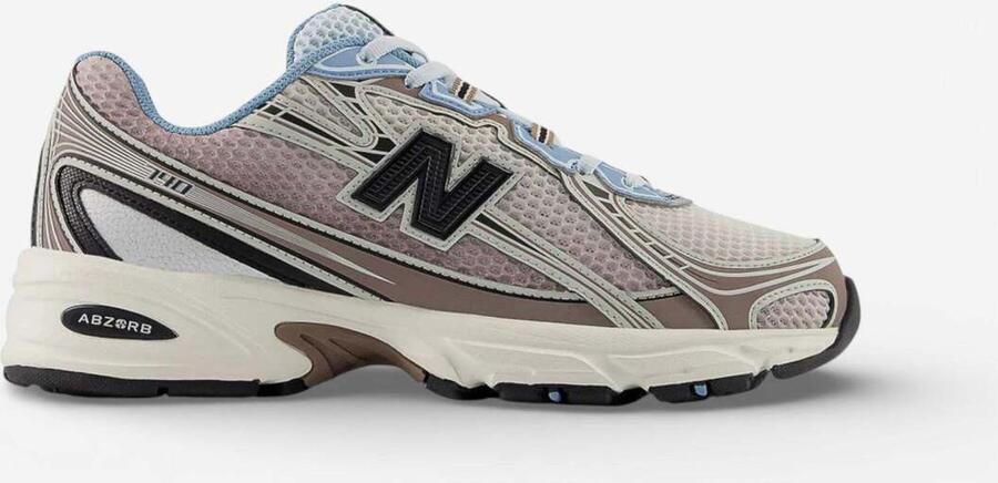 New Balance Lage Sneakers 740v2 Sea Salt Earth Shadow - Foto 2