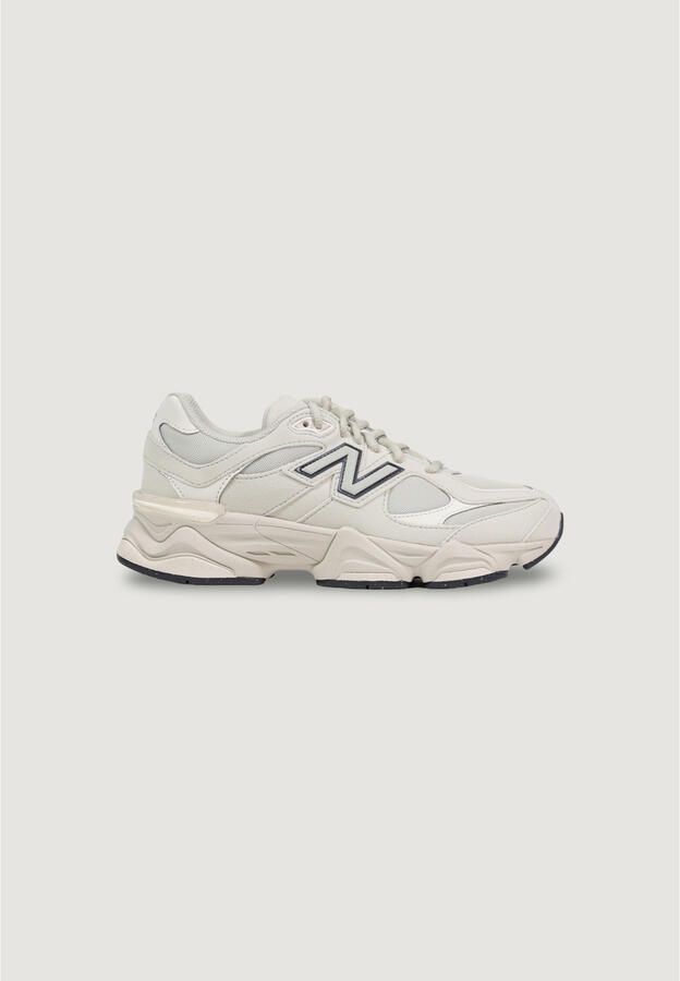 New Balance 9060 Kindersneakers Grijs Leer