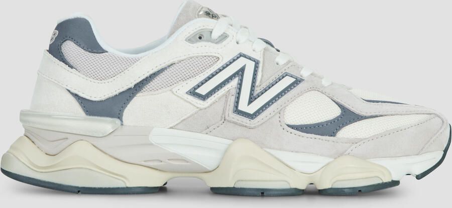 New Balance Sneakers van mesh en suède met iconisch N-monogram White - Foto 15