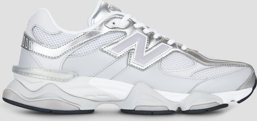 New Balance 9060 Sneakers Dames Grijs Leer - Foto 2