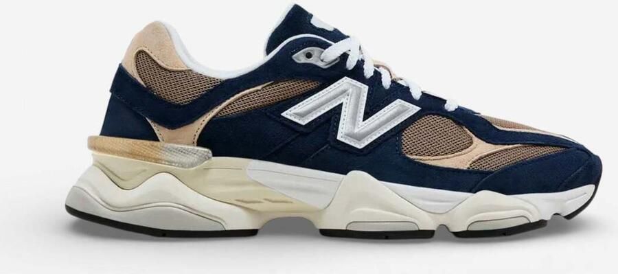 New Balance Lage Sneakers 9060 Navy Mushroom - Foto 2
