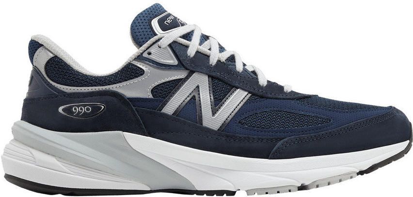 New Balance Lage Sneakers 990v6 MiUSA Navy White