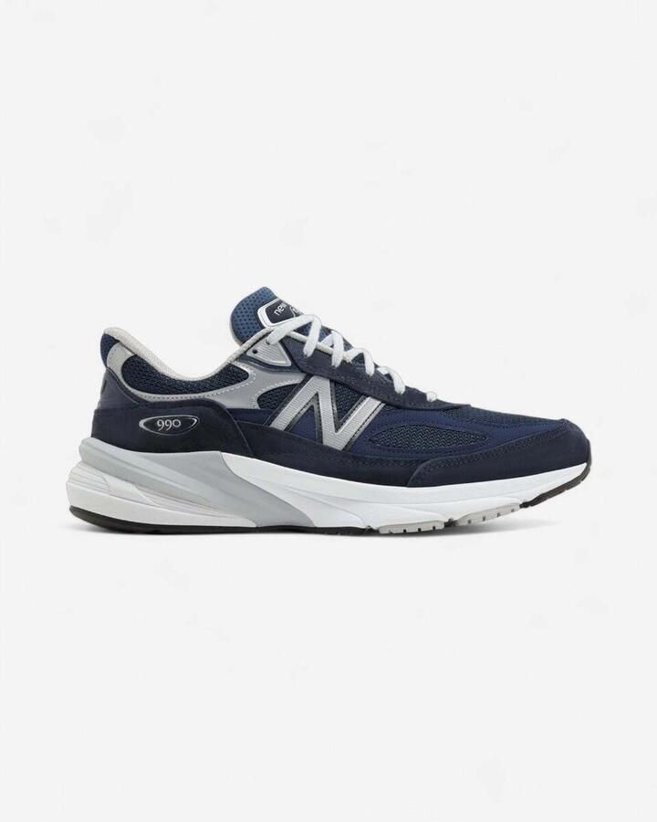 New Balance Lage Sneakers 990v6 MiUSA Navy White - Foto 2