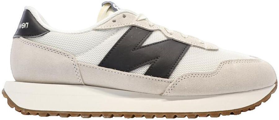 New Balance Lage Sneakers Baskets 237 mix de couleurs beige et marron