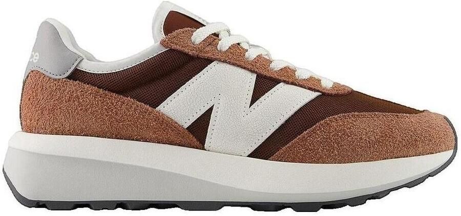 New Balance Lage Sneakers Baskets 370 Marron