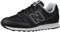 New Balance Lage Sneakers Baskets 373 daim et textile - Zwart