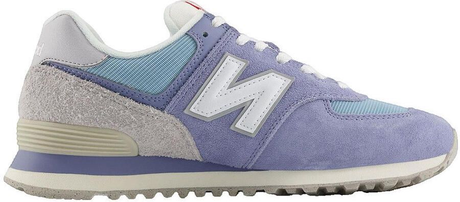 New Balance Lage Sneakers Baskets 574 daim et textile - Foto 2