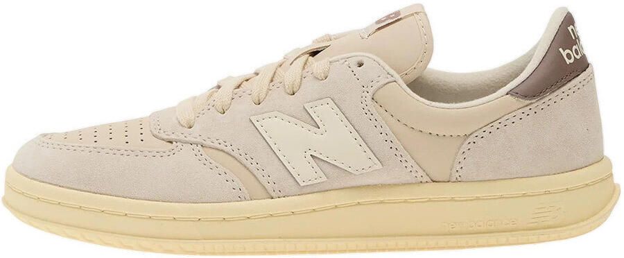 New Balance Lage Sneakers Baskets T500 beige daim
